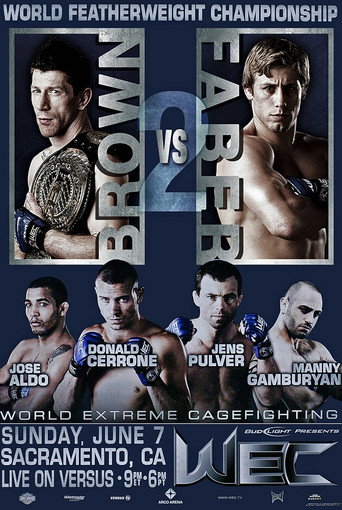 Póster de WEC 41: Brown vs. Faber 2