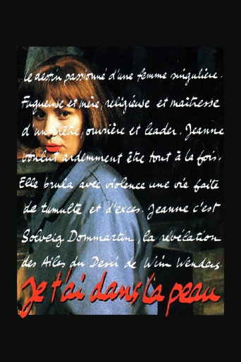 Póster de Je t'ai dans la peau