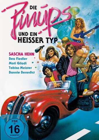 Póster de Pinups und ein heißer Typ