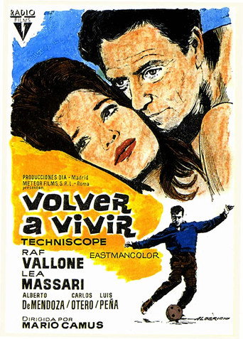 Póster de Volver a vivir
