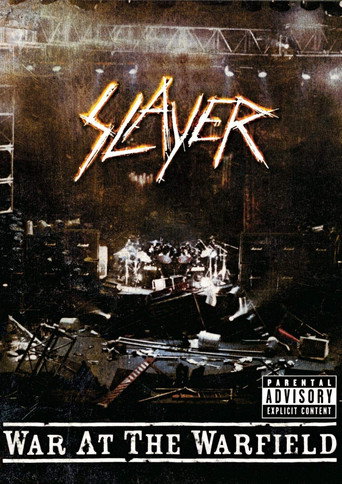 Póster de Slayer: War at the Warfield