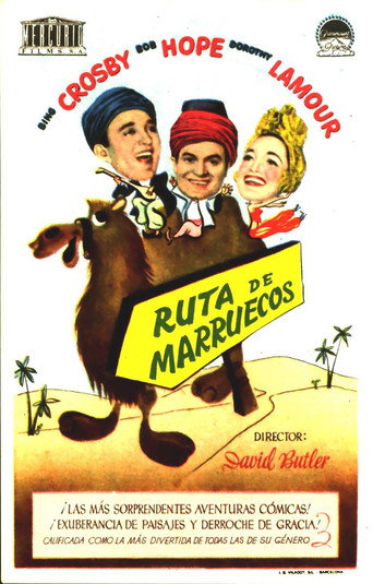 Póster de Road to Morocco
