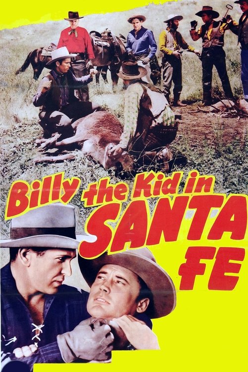 Póster de Billy the Kid in Santa Fe
