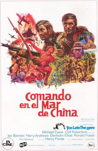 Póster de Too Late the Hero