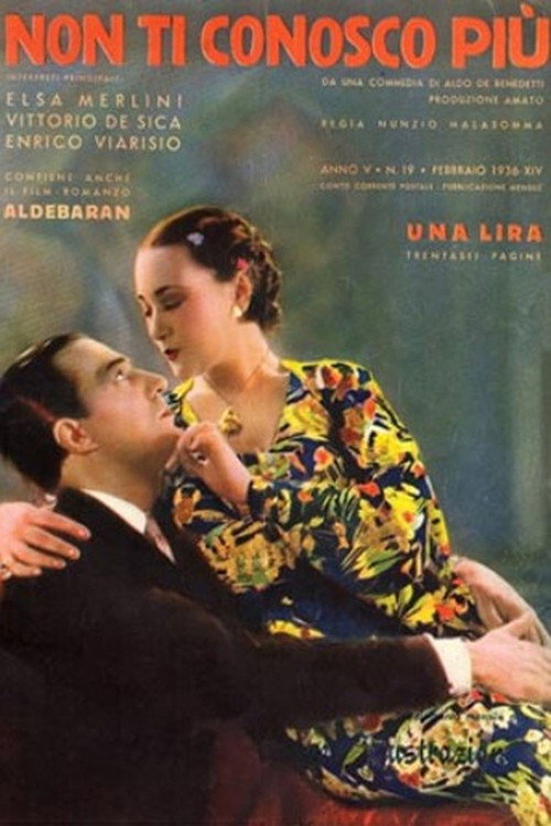 Póster de Non ti conosco più