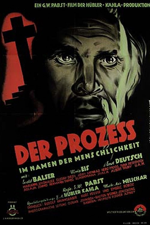 Póster de Der Prozeß