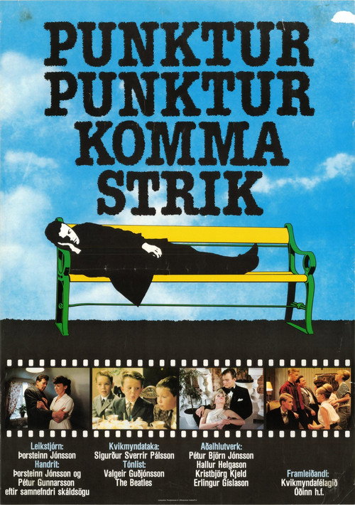 Póster de Punktur punktur komma strik