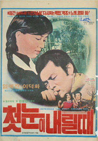 Póster de 첫눈이 내릴 때
