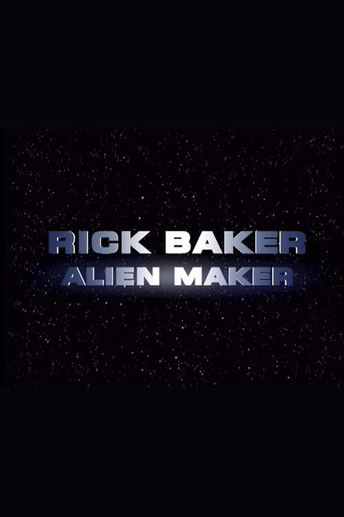 Póster de Rick Baker: Alien Maker