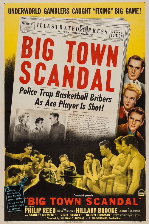 Póster de Big Town Scandal