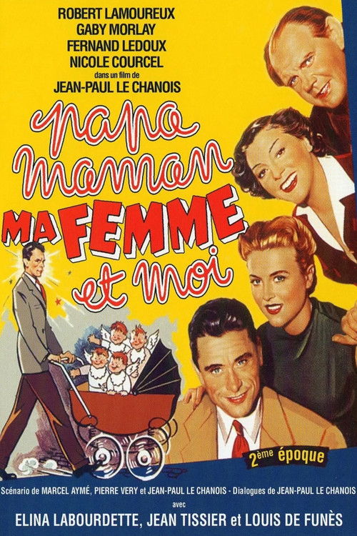 Póster de Papa, maman, ma femme et moi...
