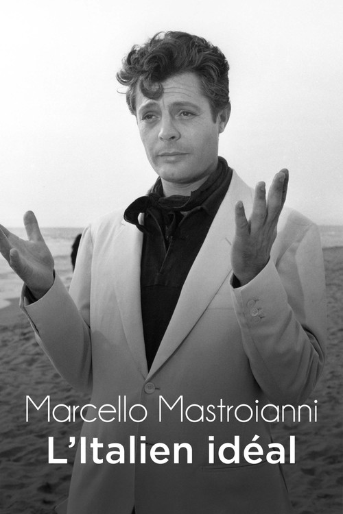 Póster de Marcello Mastroianni, l'Italien idéal