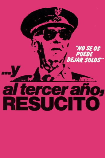 Póster de ...Y al tercer año, resucitó