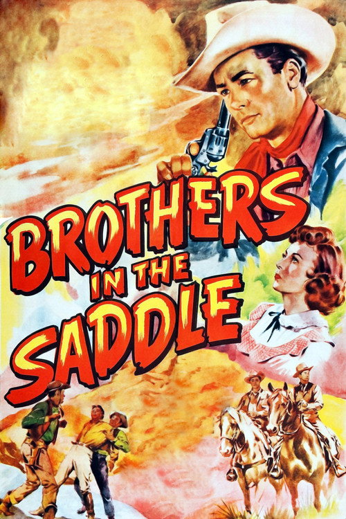 Póster de Brothers in the Saddle