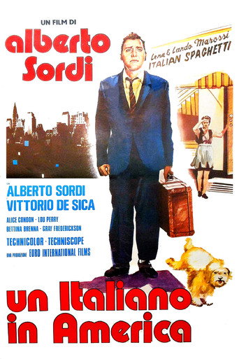 Póster de Un italiano in America