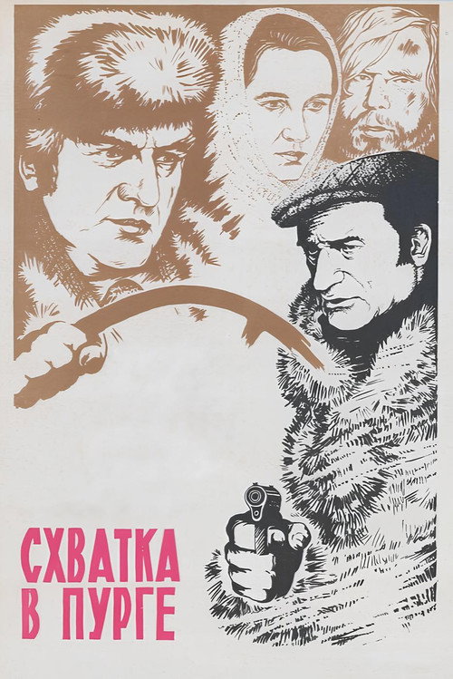 Póster de Схватка в пурге