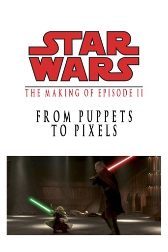 Póster de From Puppets to Pixels: The Making of Star Wars Episode II