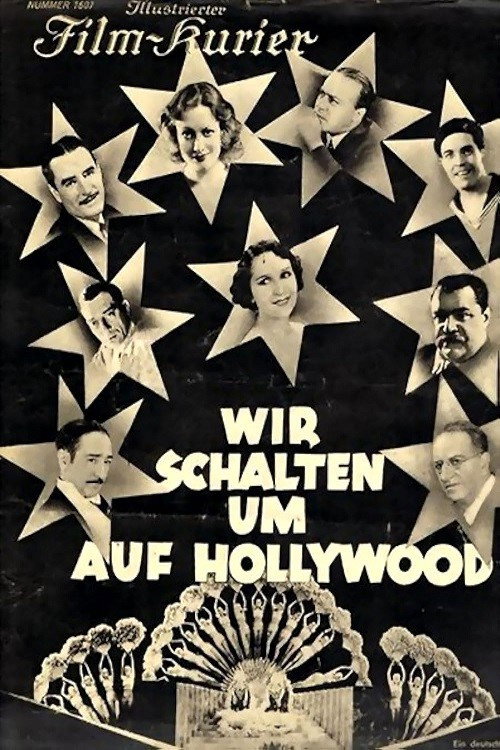 Póster de Wir schalten um auf Hollywood