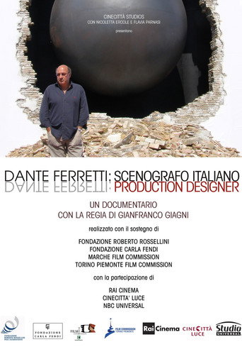Póster de Dante Ferretti - Scenografo italiano