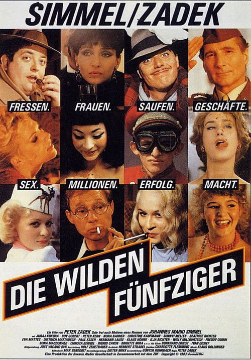 Póster de Die wilden Fünfziger