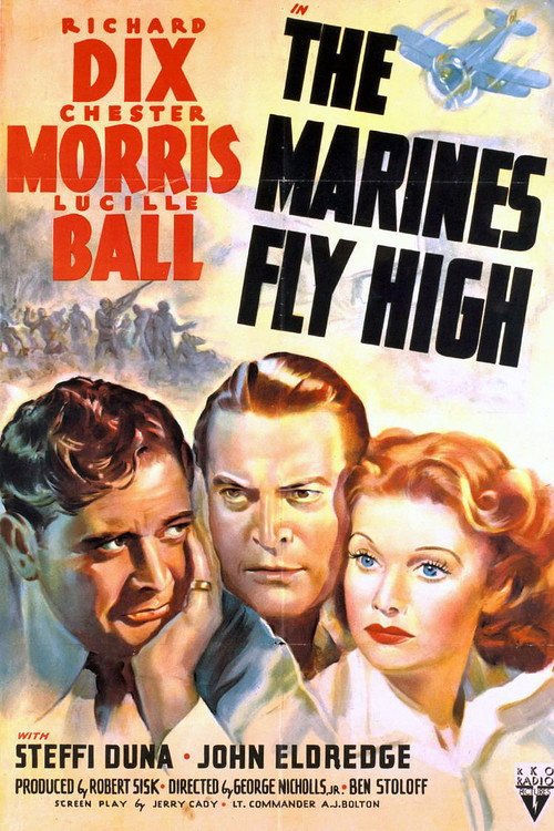 Póster de The Marines Fly High