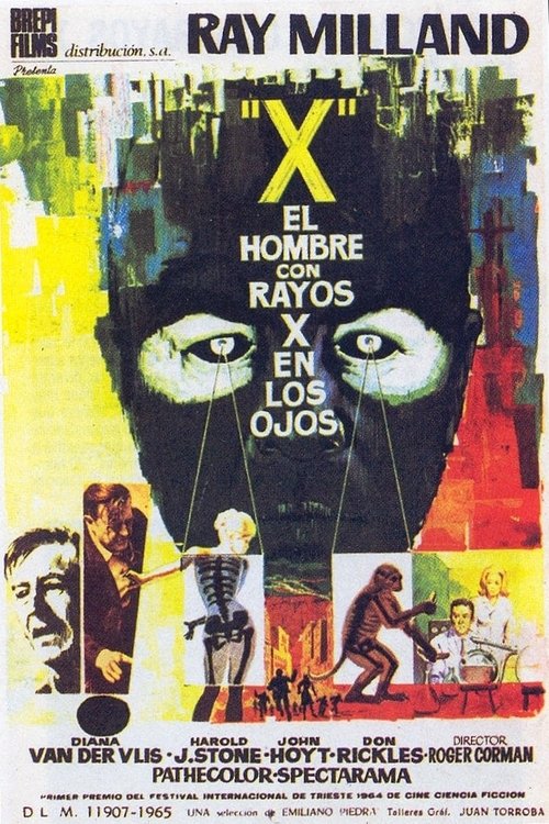 Póster de El hombre con ojos de rayos X