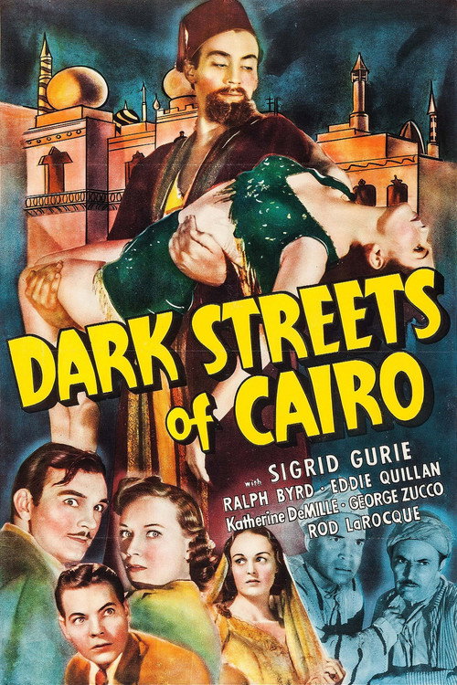 Póster de Dark Streets of Cairo