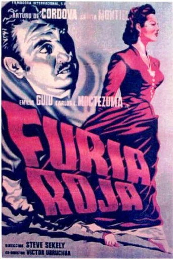 Póster de Furia roja