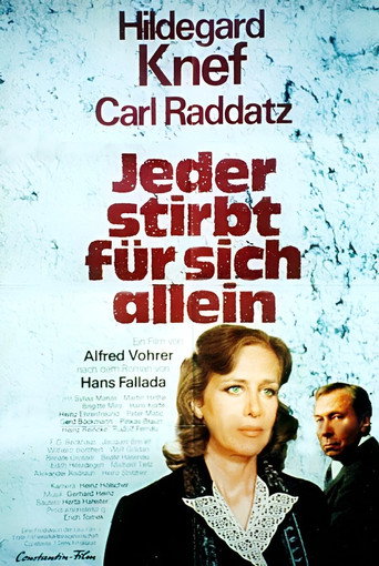 Póster de Jeder stirbt für sich allein