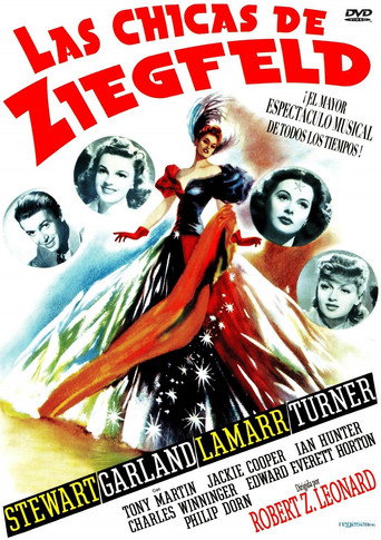 Póster de Las Chicas de Ziegfeld