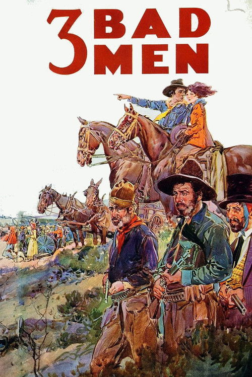 Póster de 3 Bad Men
