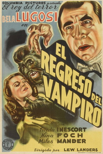Póster de The Return of the Vampire
