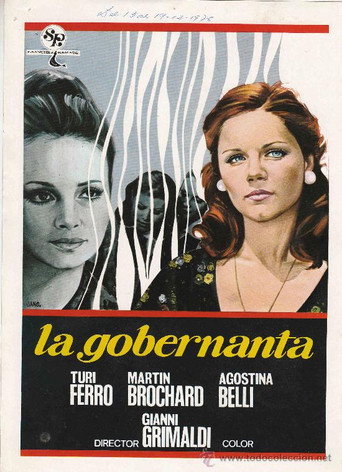 Póster de La governante