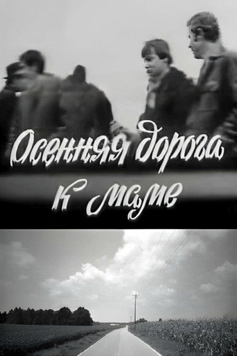 Póster de Осіння дорога до мами