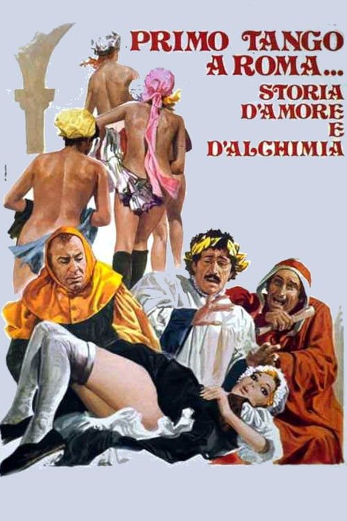 Póster de Primo tango a Roma... storia d'amore e d'alchimia