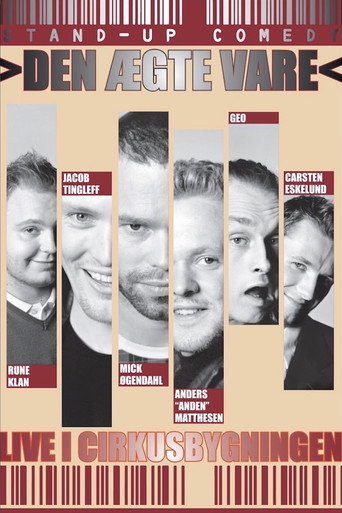 Póster de Den Ægte Vare: Live i Cirkusbygningen