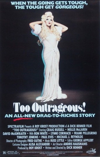 Póster de Too Outrageous!