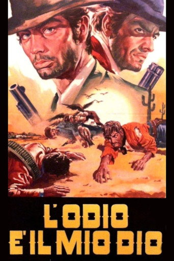 Póster de L'odio è il mio Dio