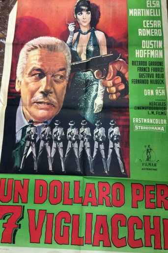 Póster de Un dollaro per 7 vigliacchi