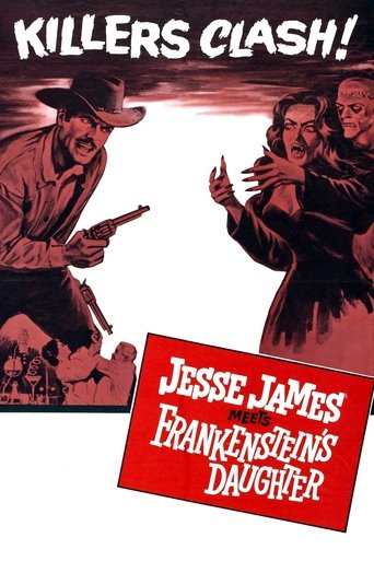 Póster de Jesse James Meets Frankenstein's Daughter