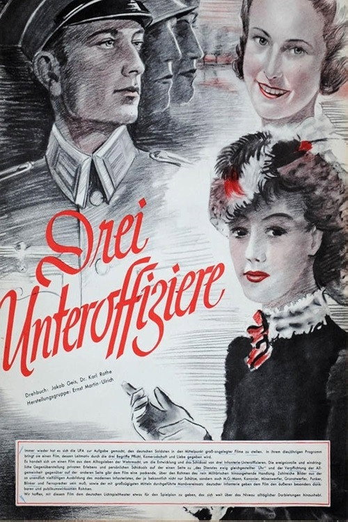 Póster de Drei Unteroffiziere