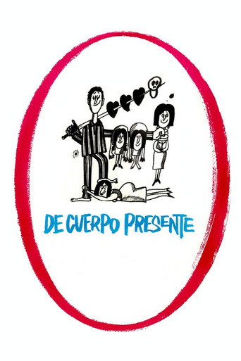 Póster de De cuerpo presente