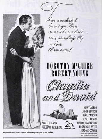 Póster de Claudia and David
