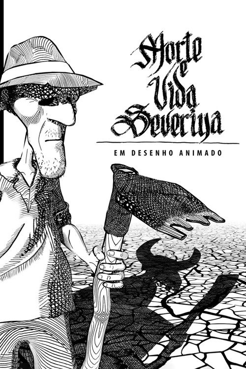 Póster de Morte e Vida Severina em Desenho Animado
