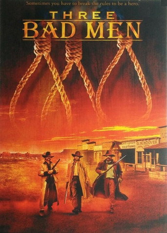 Póster de Three Bad Men