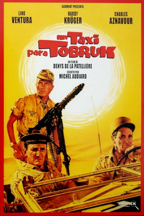 Póster de Un taxi pour Tobrouk
