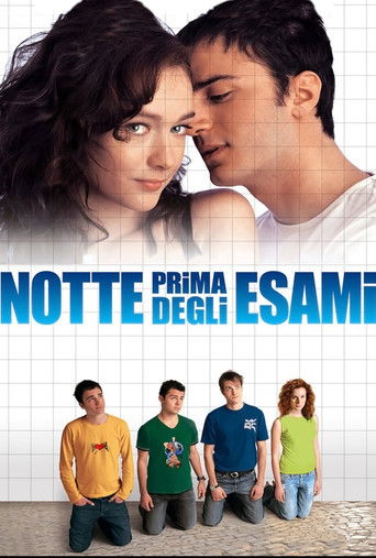 Póster de Notte prima degli esami