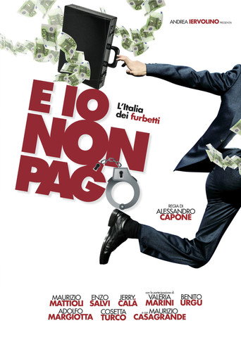 Póster de E io non pago: L'Italia dei furbetti