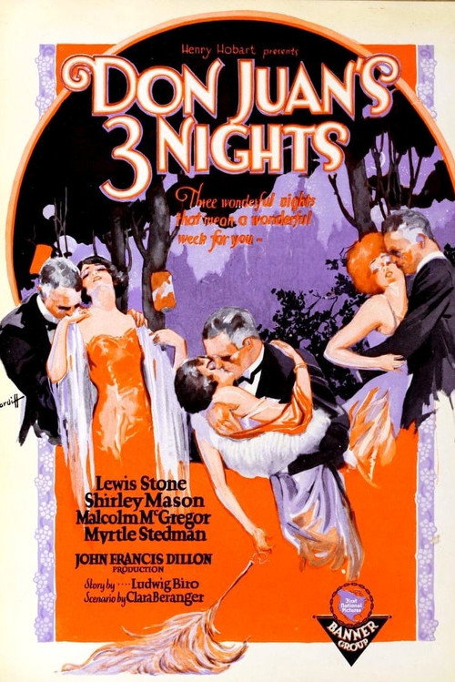 Póster de Don Juan's 3 Nights