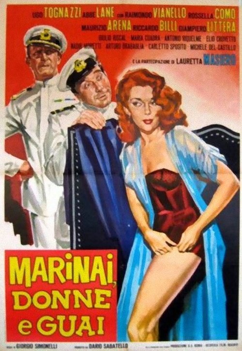 Póster de Marinai, donne e guai